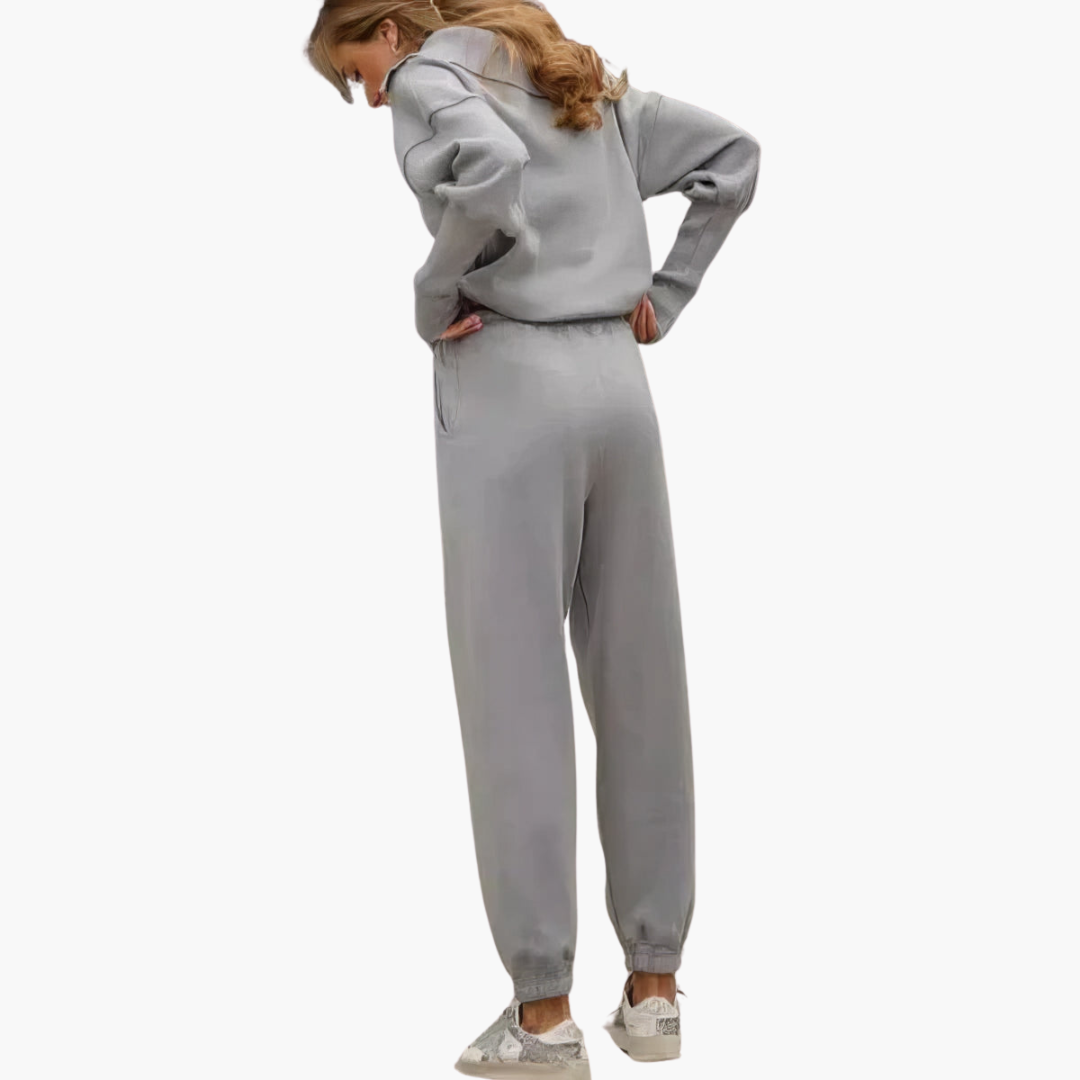 Minimalistisches Set mit Hose für Damen