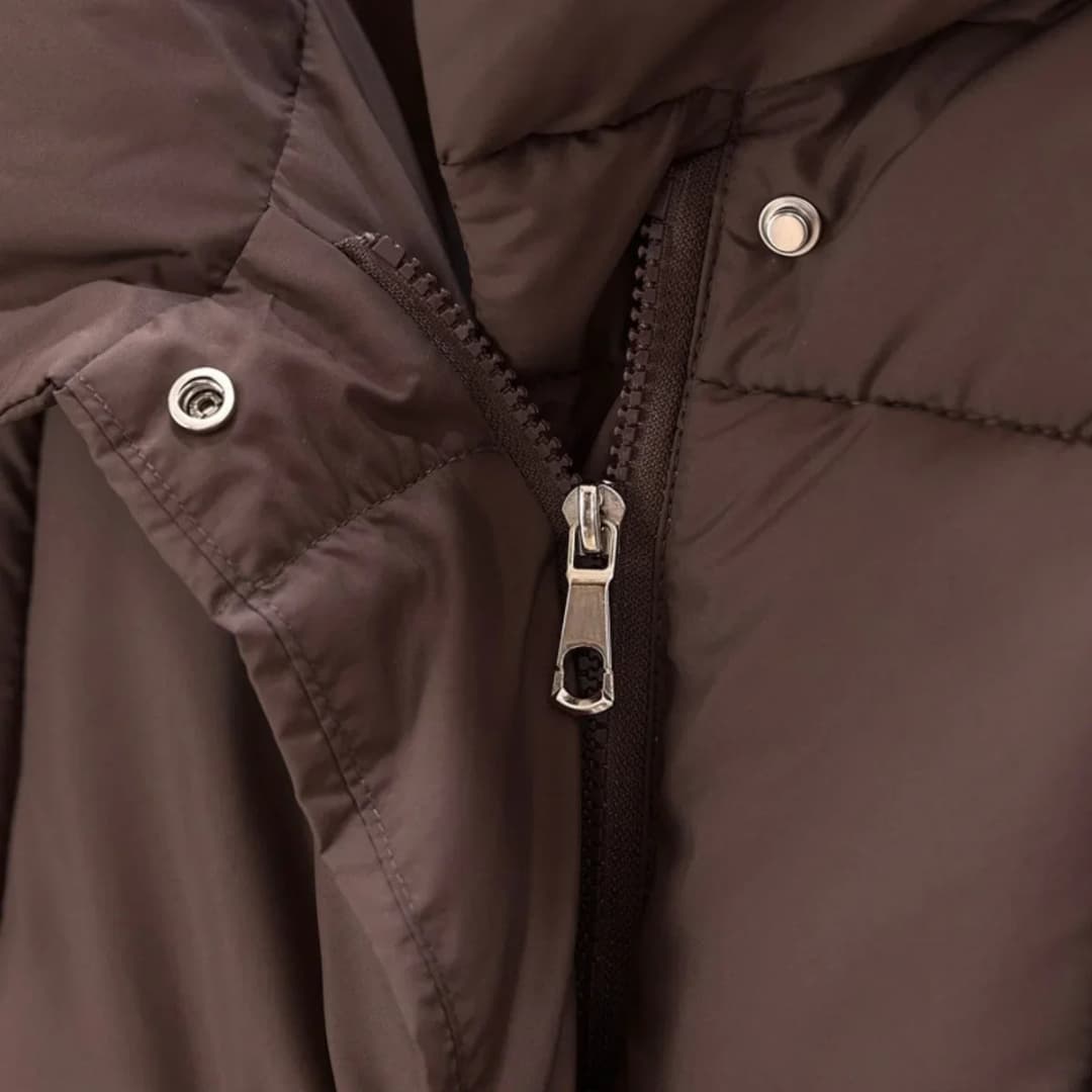 Langer Wintermantel für Damen