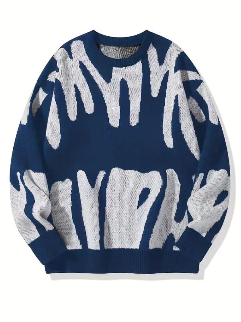 Muster Strickpullover für Herren