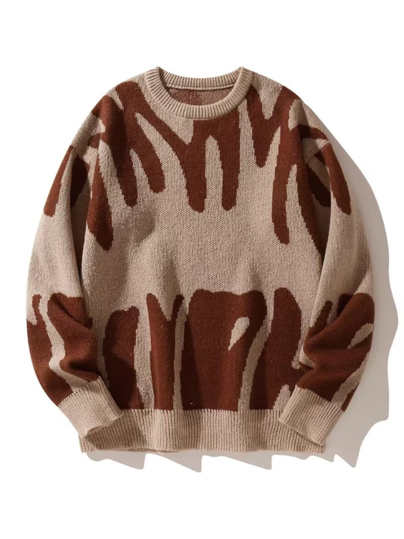 Muster Strickpullover für Herren