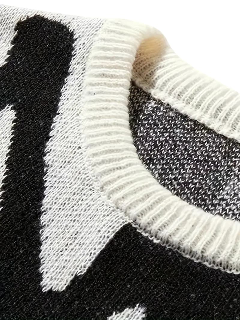 Muster Strickpullover für Herren