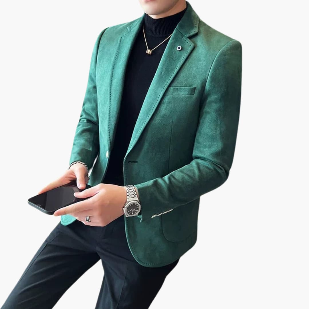 Moderner Anzugblazer aus Wollmischung für Herren