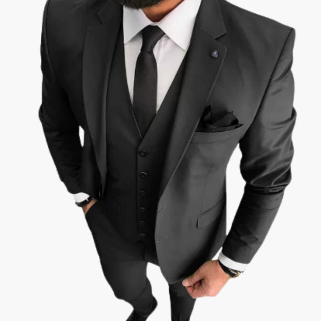 Slim Fit Business Anzug für Herren