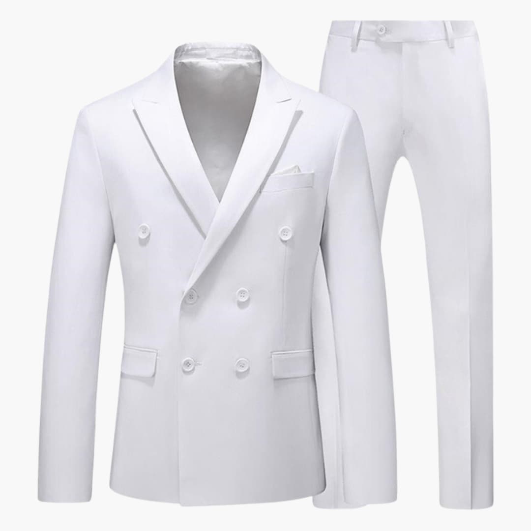 Sommer Slim Fit Anzug für Herren