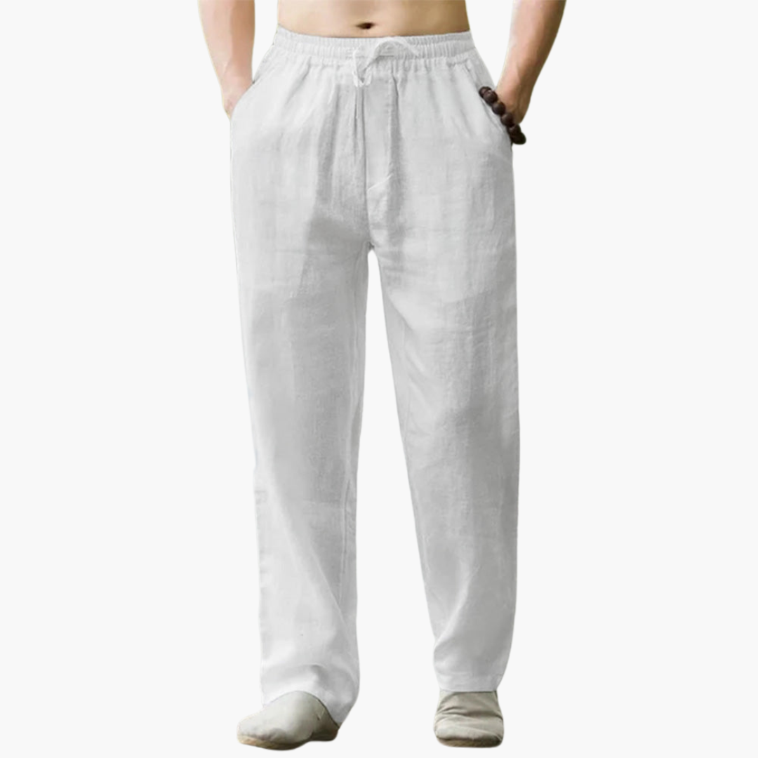 Weit geschnittene Sommerhose für Herren