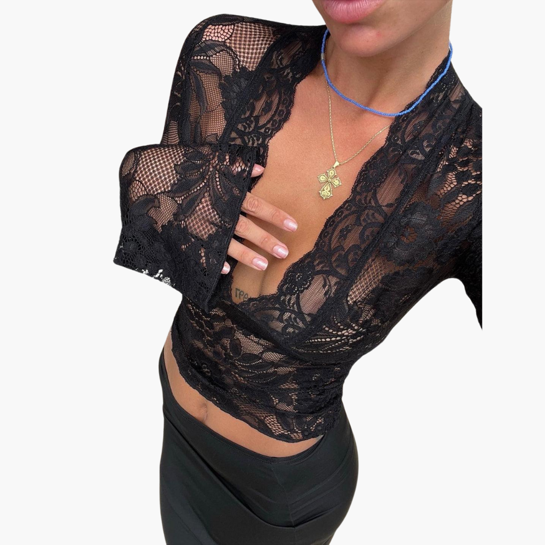 Spitzen Top für Damen