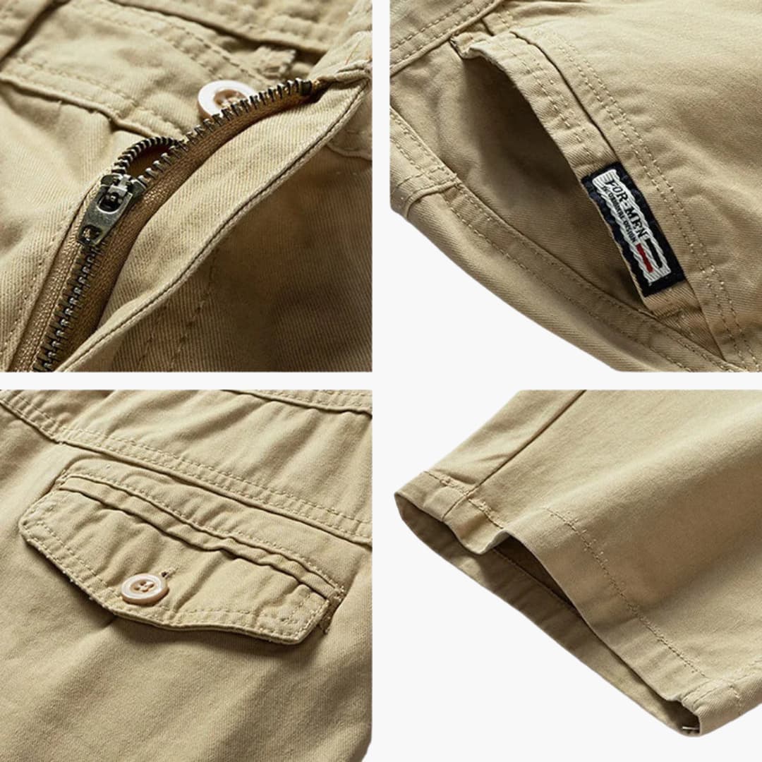 Mehrtaschen Cargo-Shorts für Herren