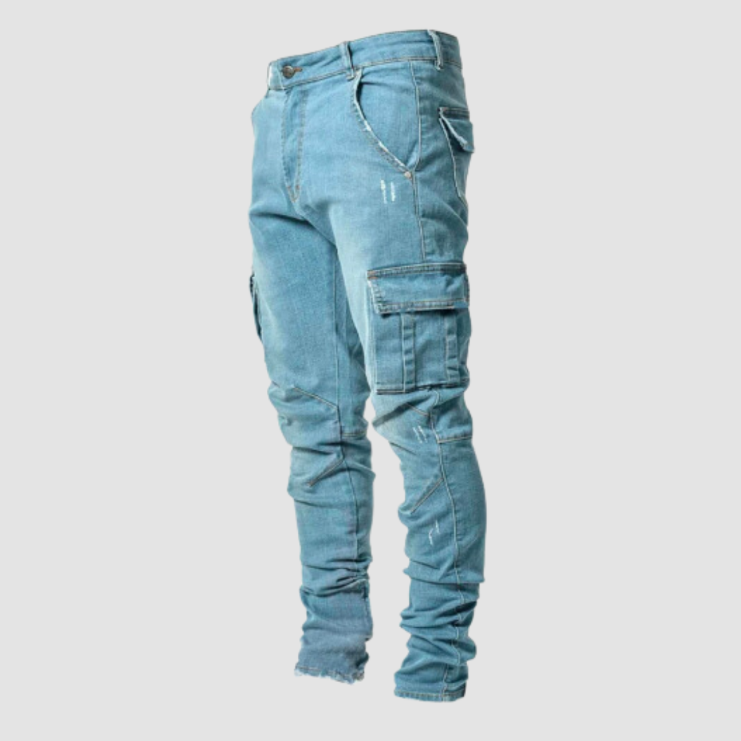 Schlanke Stretch-Jeans für Herren
