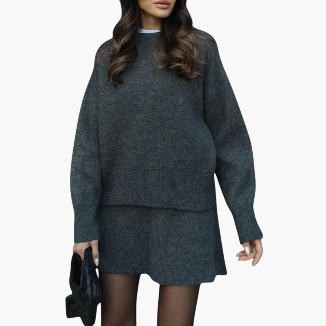 Figurbetontes Zweiteiler-Set für Damen