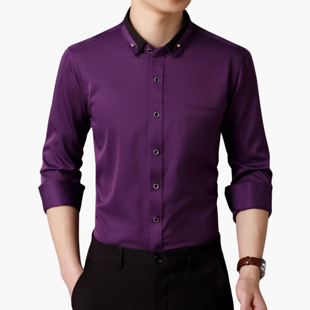 Elegantes Langarmhemd für Herren