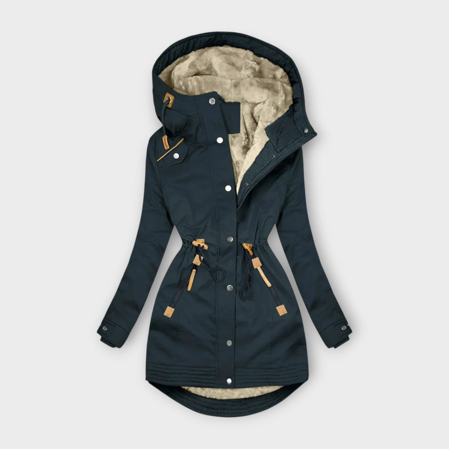 Fellgefütterter Winterparka für Damen