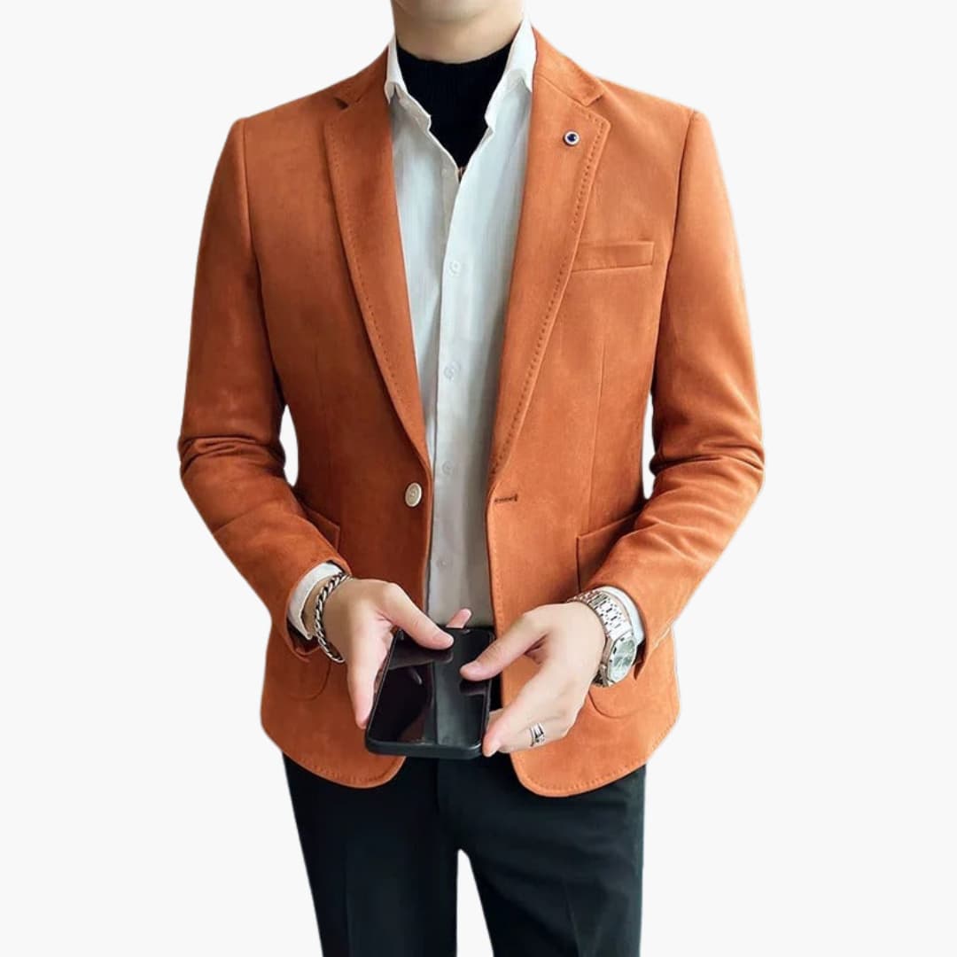 Moderner Anzugblazer aus Wollmischung für Herren