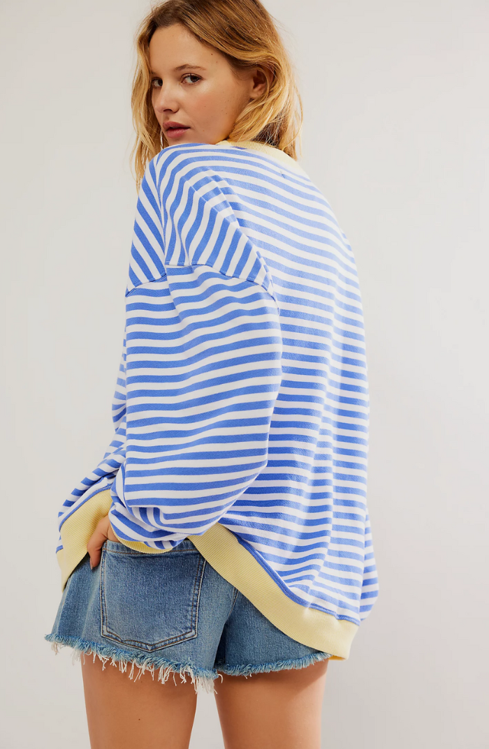 Gestreifter Pullover für Damen