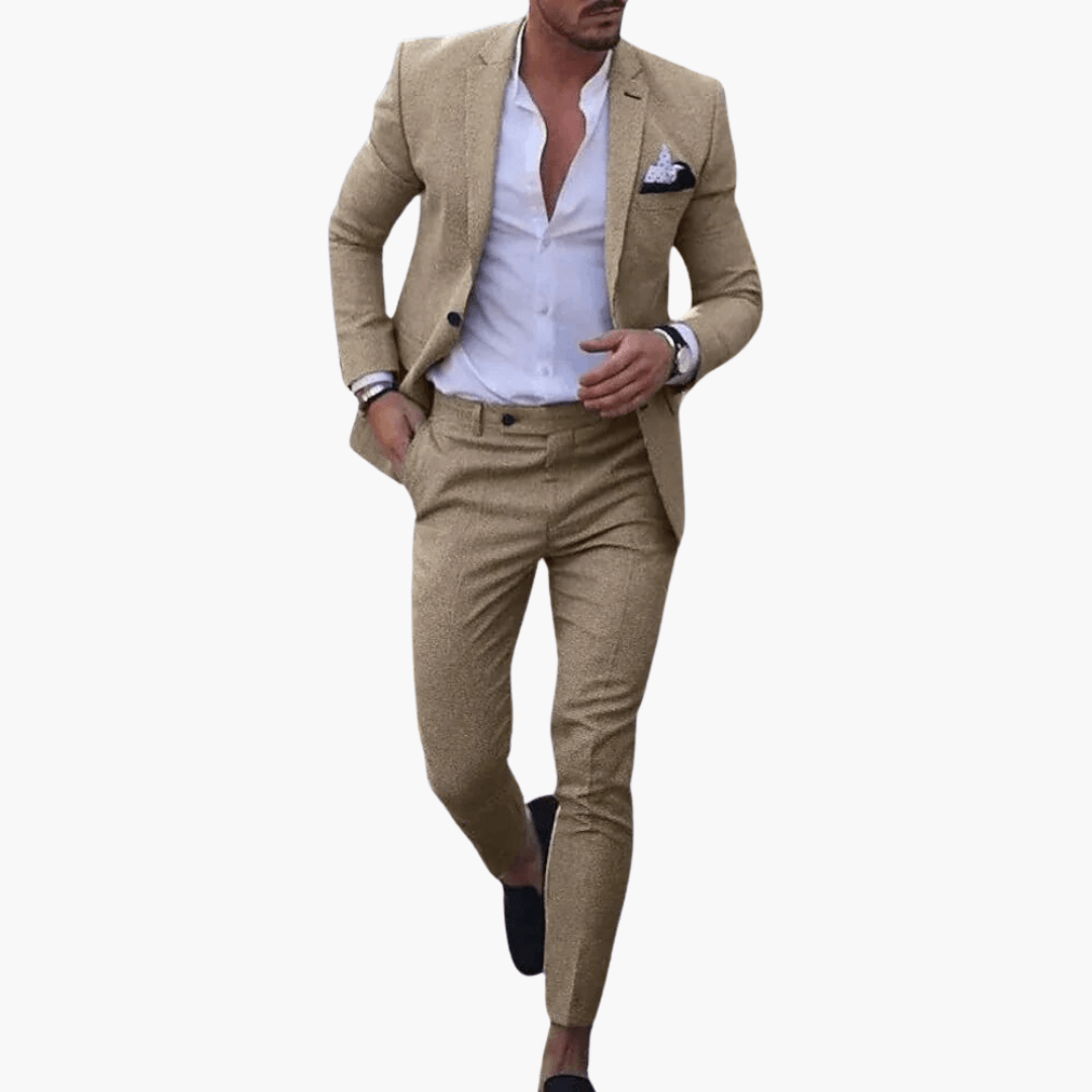 Slim-Fit Anzug mit Hose für Herren