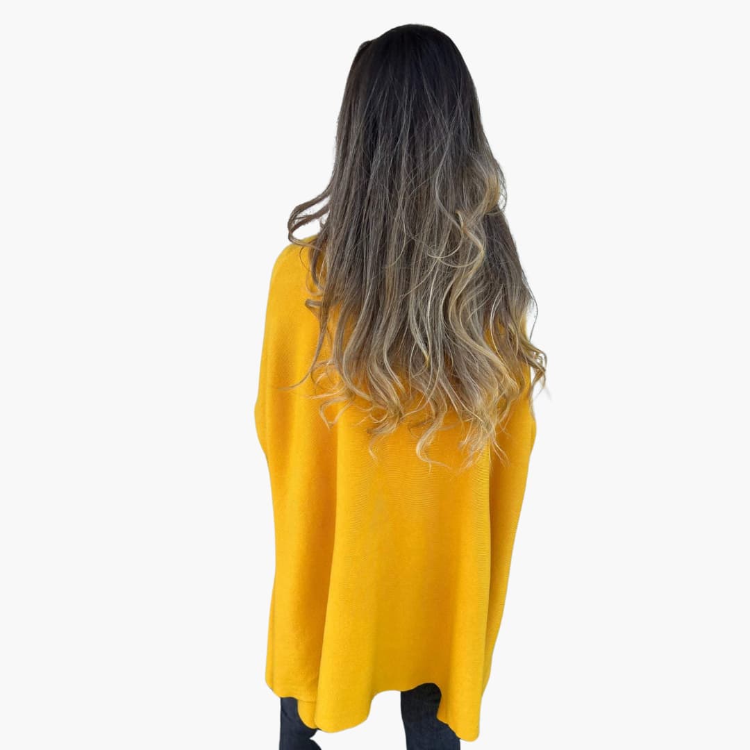 V-Ausschnitt Strickpullover für Damen