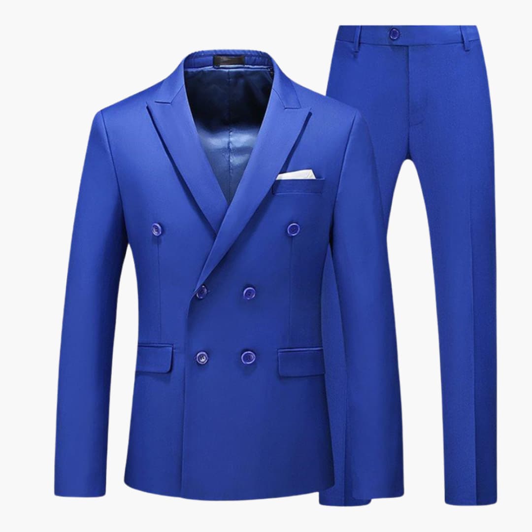 Sommer Slim Fit Anzug für Herren