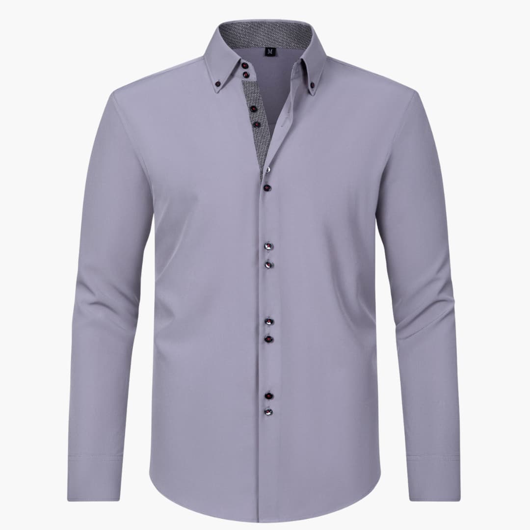 Langarm Button-Down Hemd für Herren