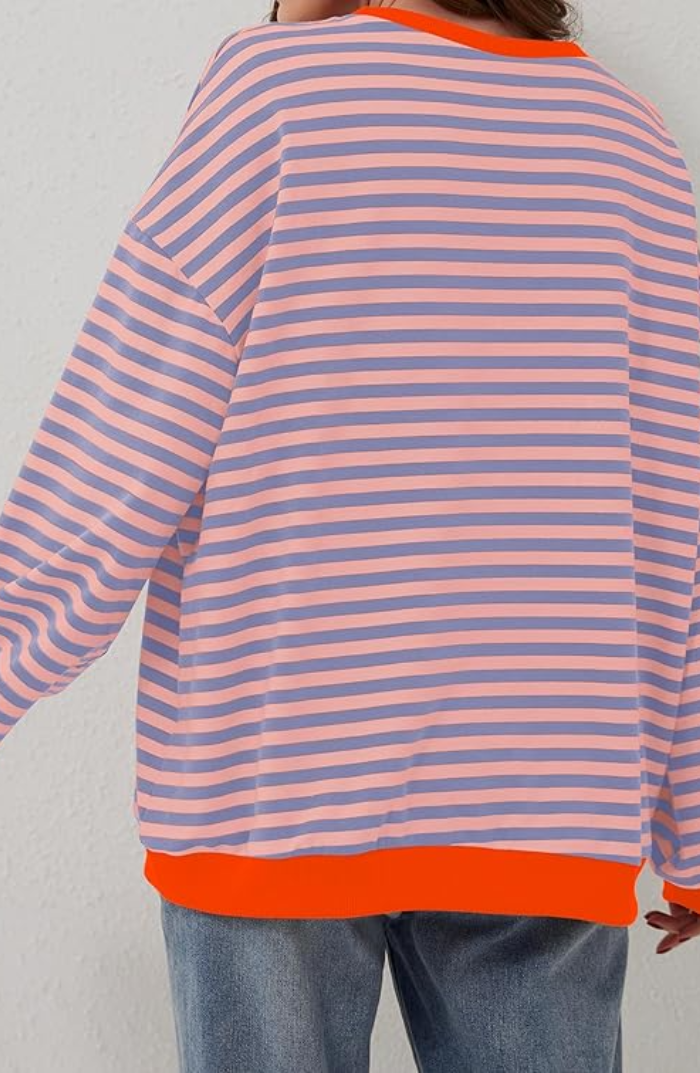 Gestreifter Pullover für Damen