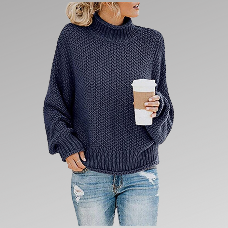 Braelyn | Pullover mit hohem Kragen