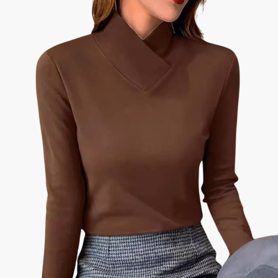 Rollkragen Pullover für Damen