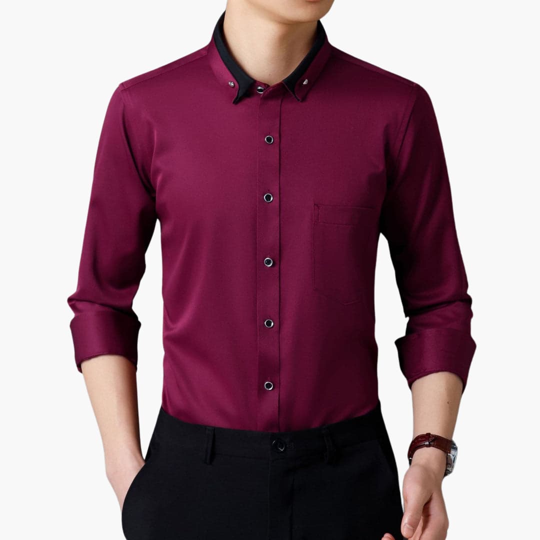 Elegantes Langarmhemd für Herren