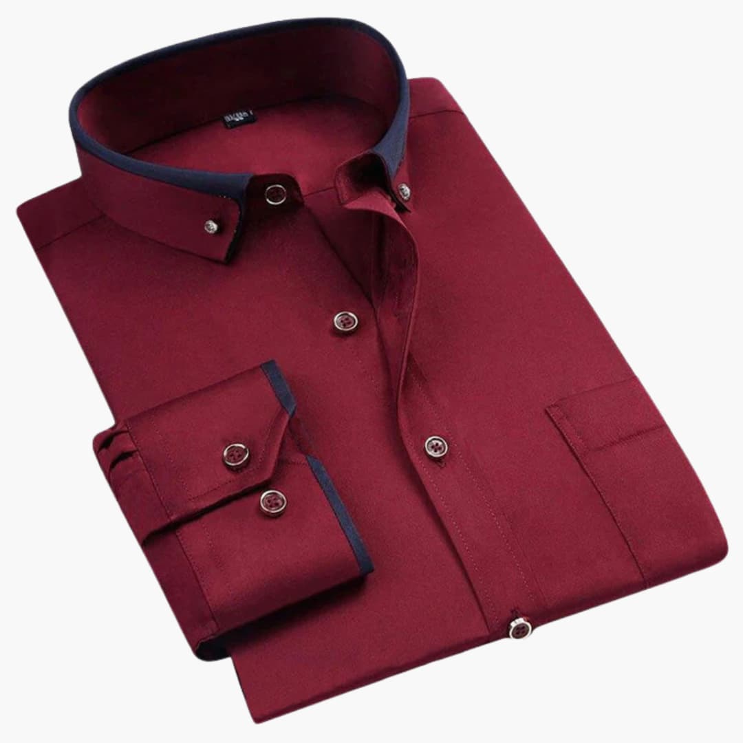 Elegantes Langarmhemd für Herren