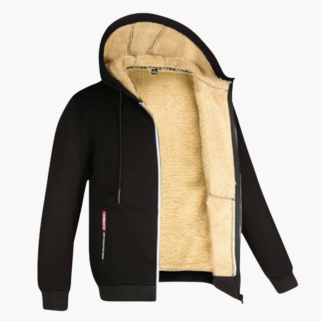 Gefütterter Kapuzenpullover für Herren