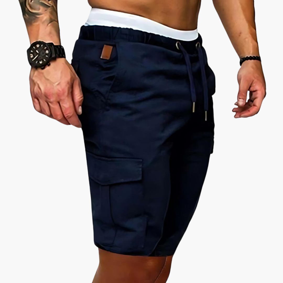 Knielange Cargo Shorts für Herren