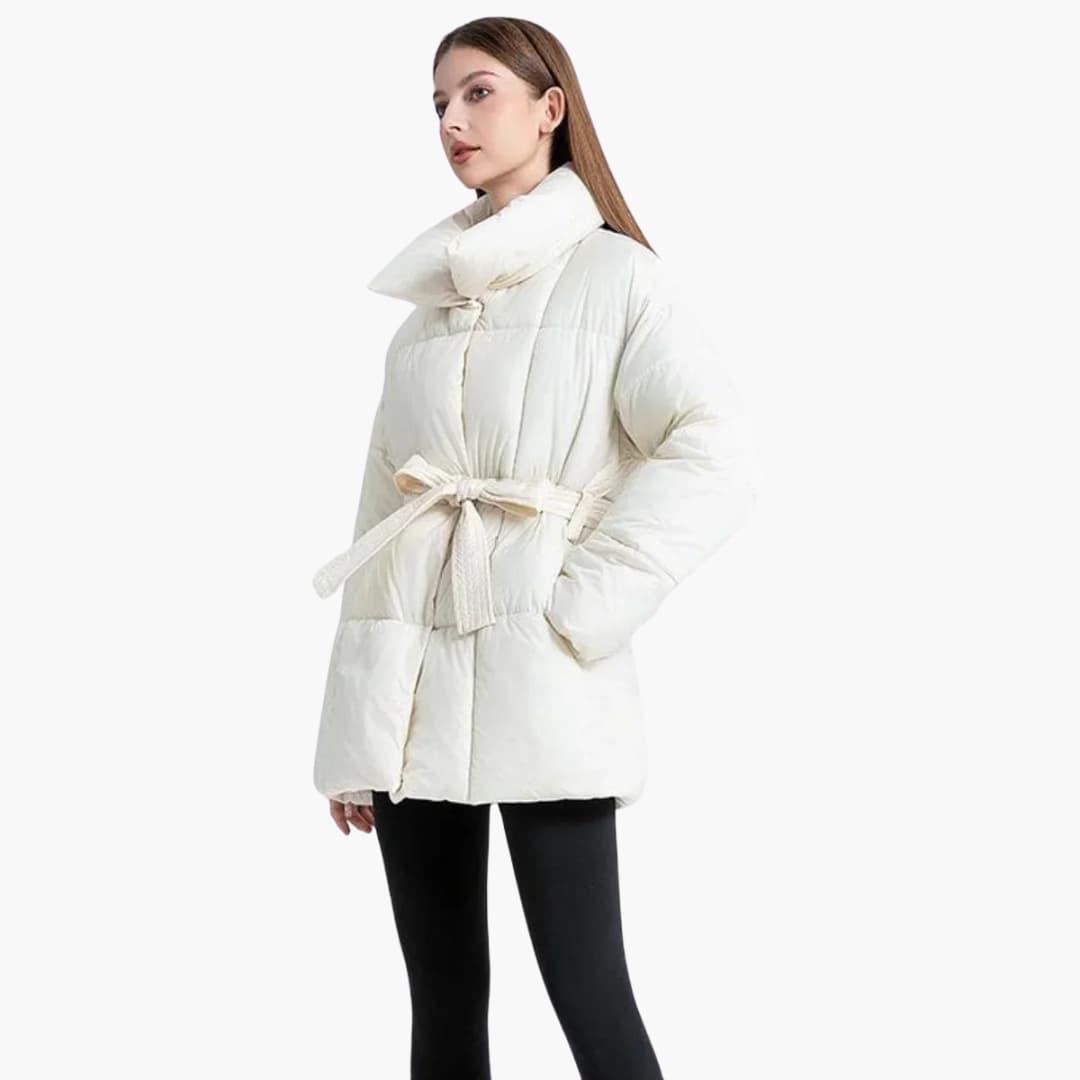 Langer Wintermantel für Damen