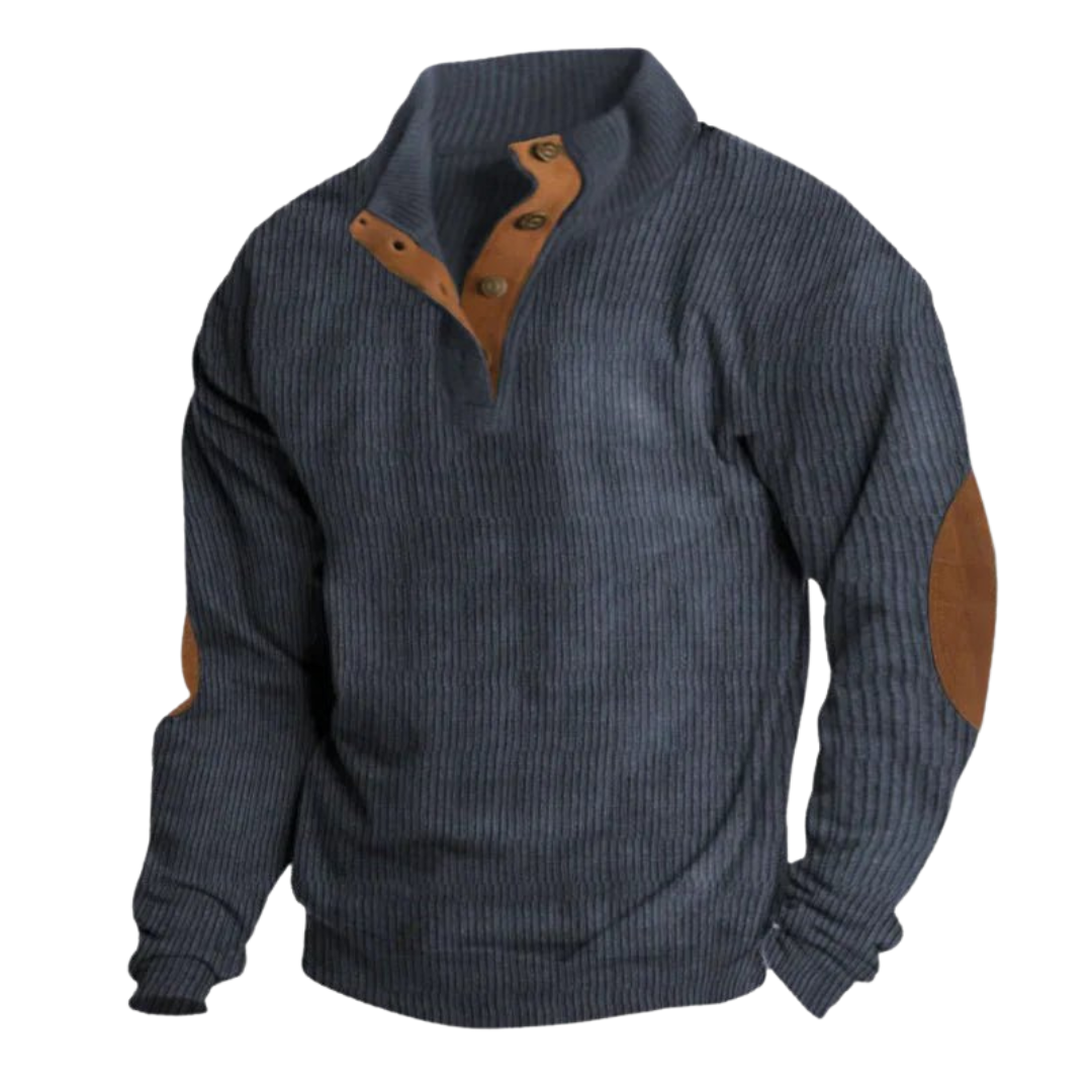 Knopf-Pullover für Herren