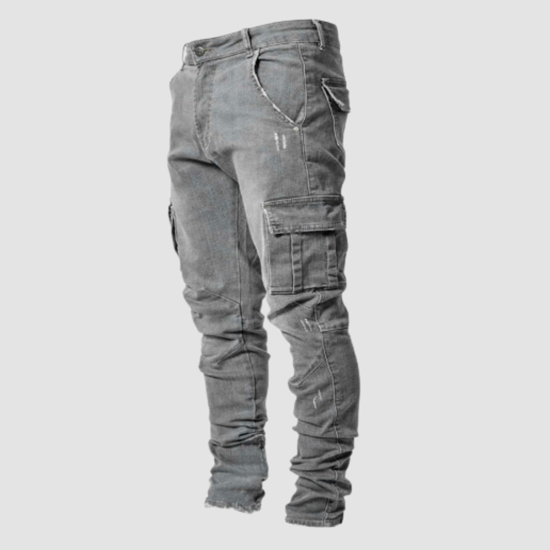 Schlanke Stretch-Jeans für Herren