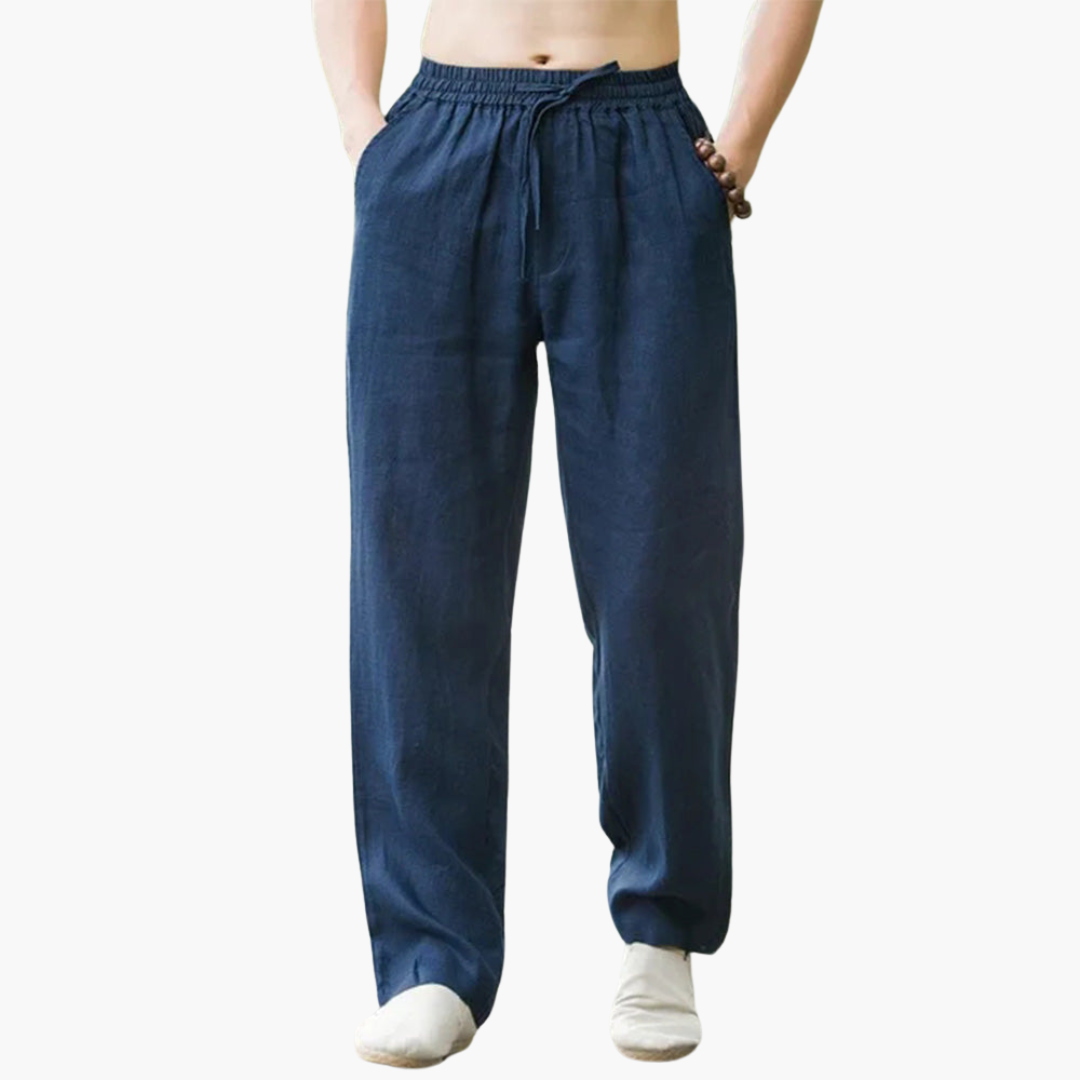 Weit geschnittene Sommerhose für Herren
