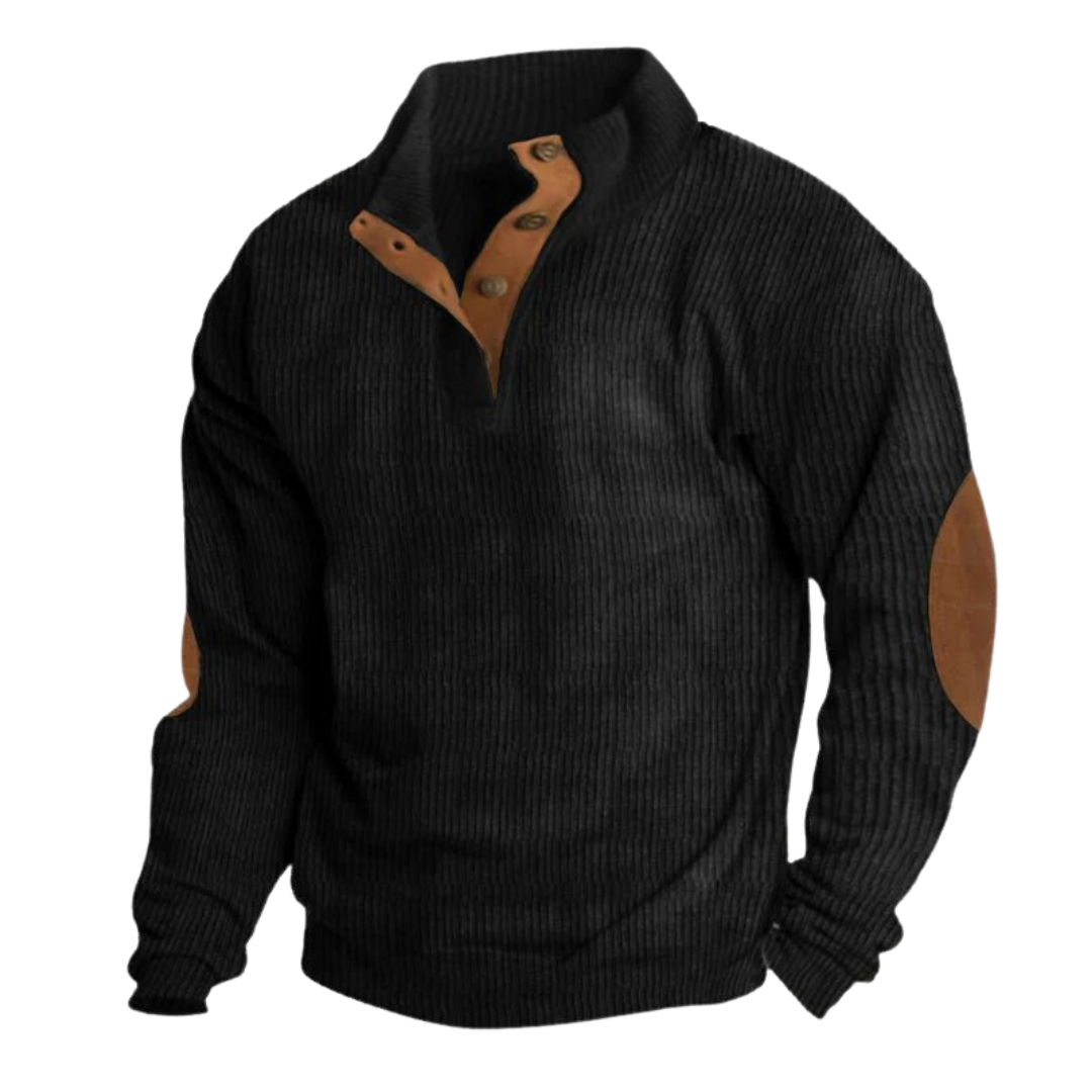 Knopf-Pullover für Herren