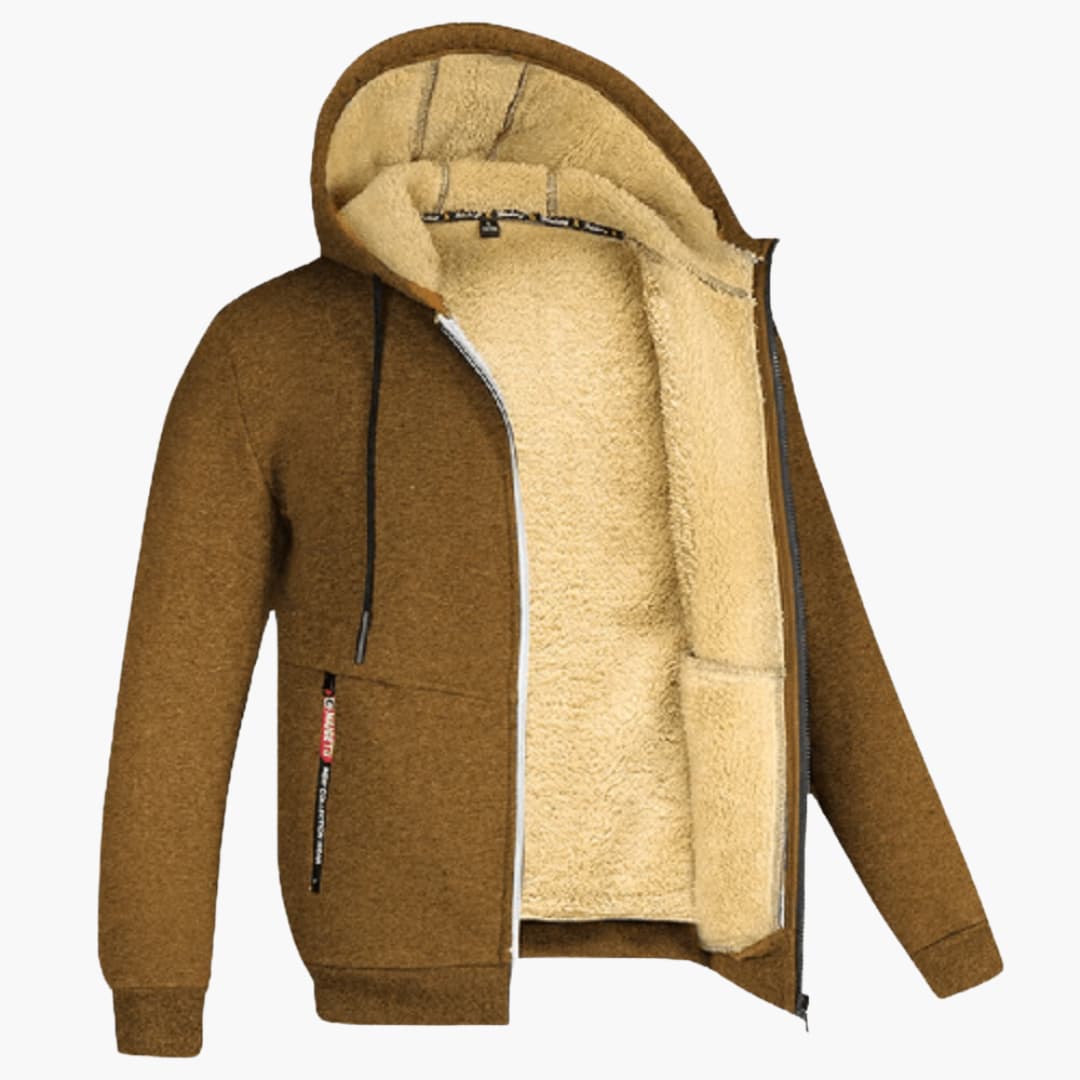 Gefütterter Kapuzenpullover für Herren