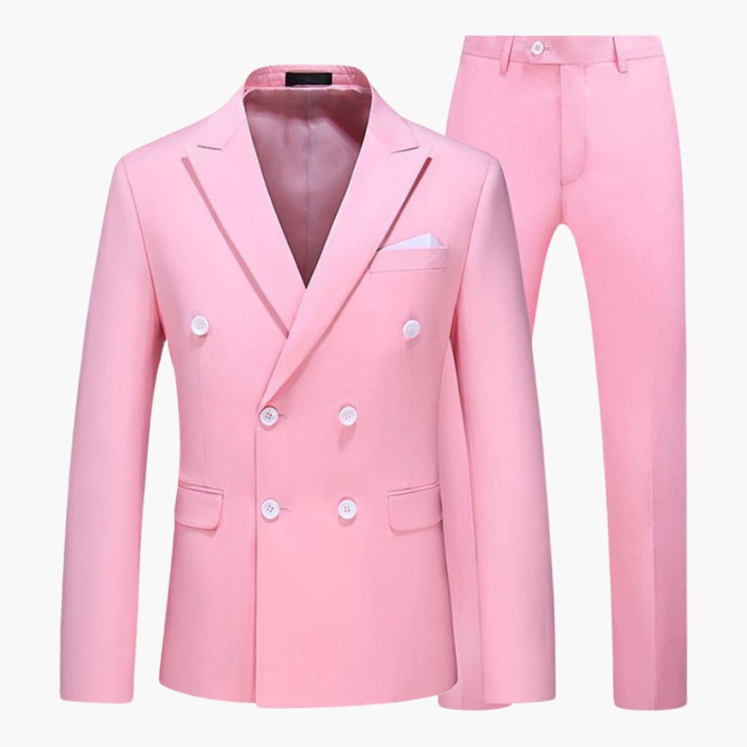 Sommer Slim Fit Anzug für Herren