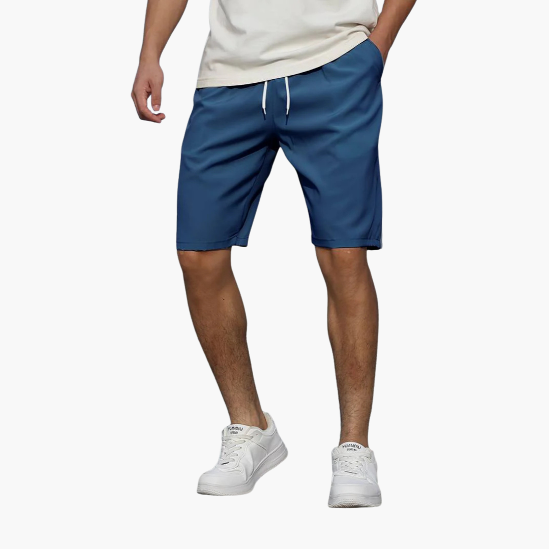 Knielange Shorts mit Kordelzug für Herren
