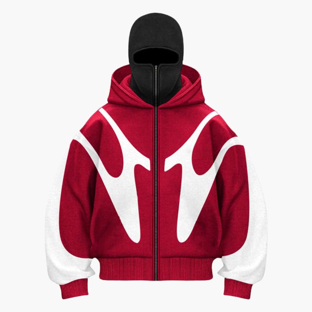 Kapuze Balaclava Hoodie für Herren
