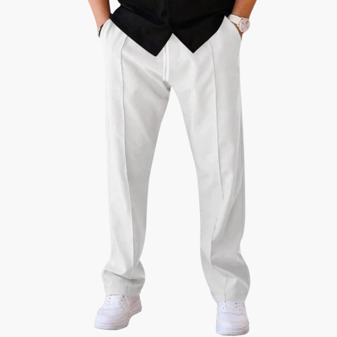 Gerade Geschnittene Freizeithose für Herren