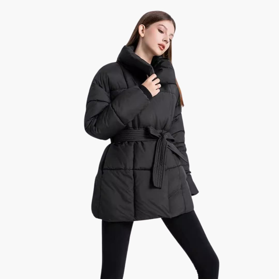 Langer Wintermantel für Damen