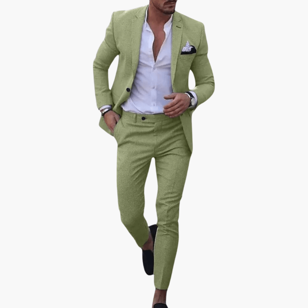 Slim-Fit Anzug mit Hose für Herren