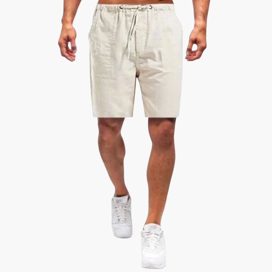 Elastische Freizeithose mit Kordelzug für Herren