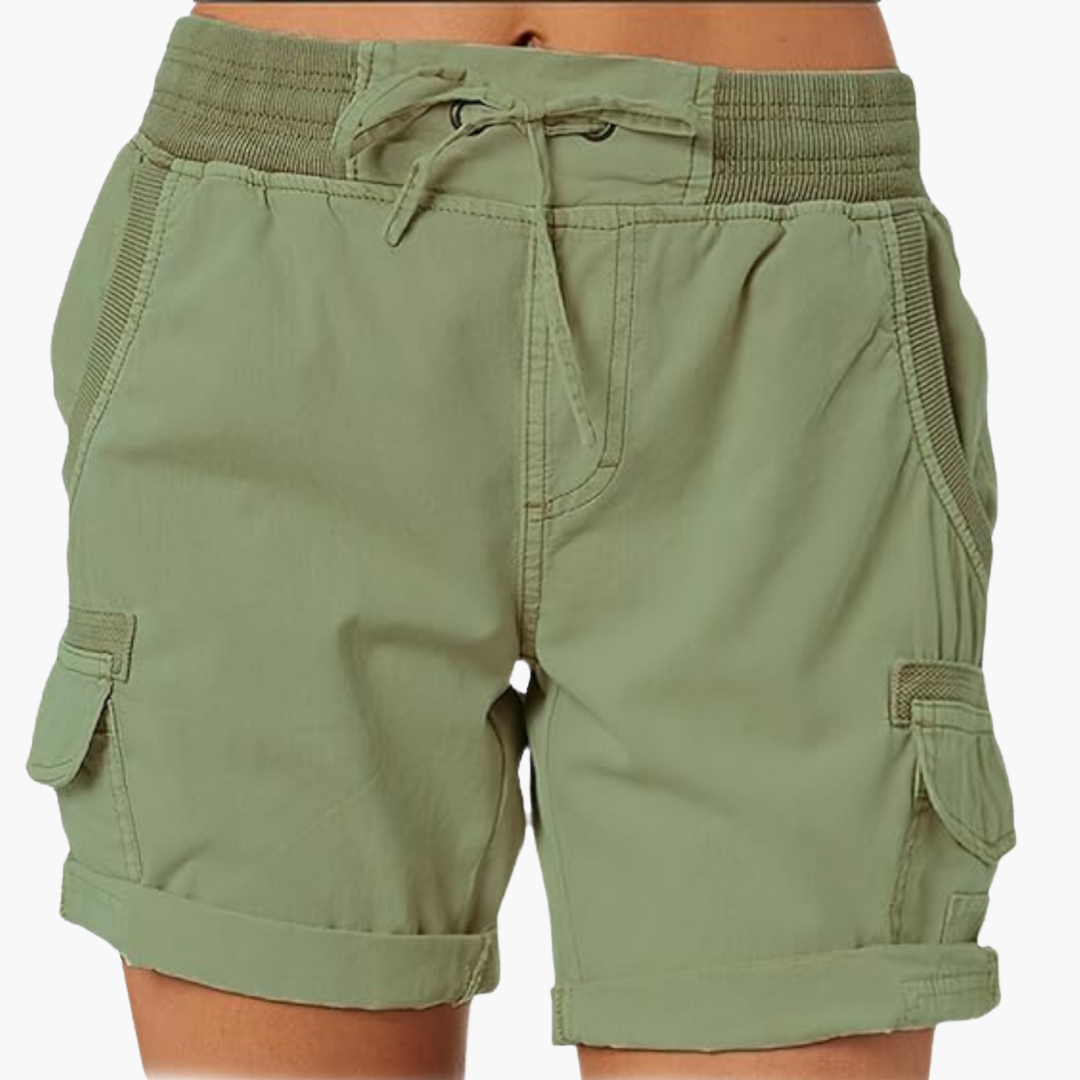 Verstellbare Cargo Shorts für Damen