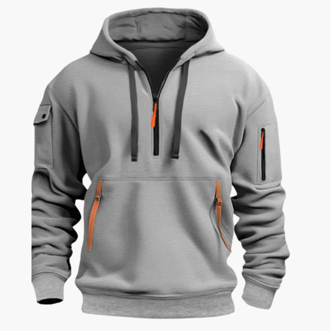 Herren-Kapuzenpullover mit Kordelzug