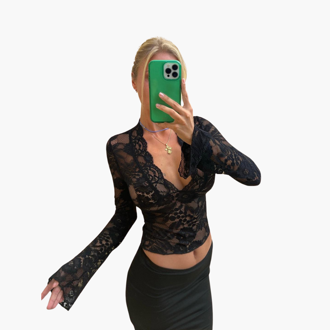 Spitzen Top für Damen