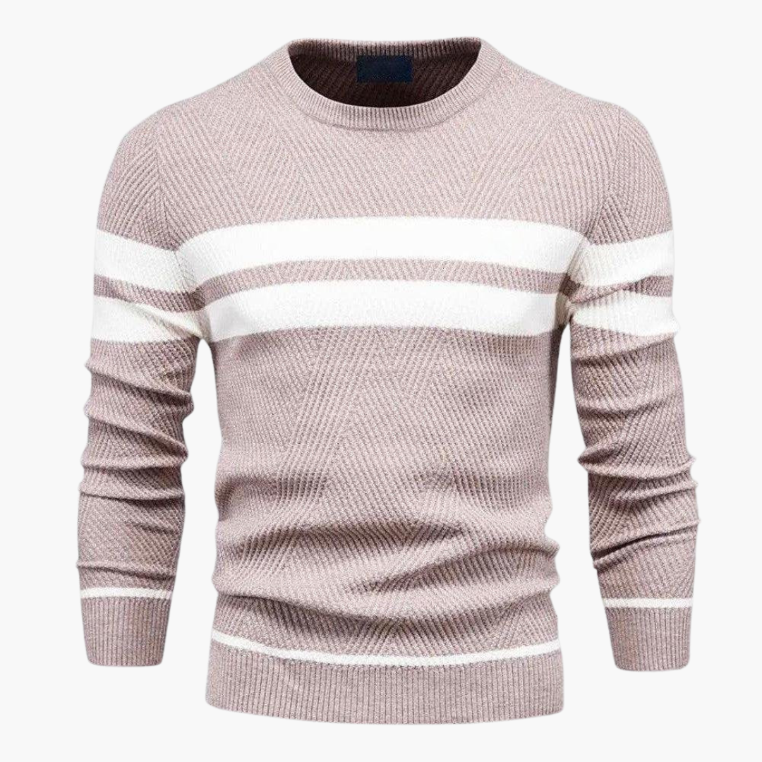 Bastian | Herrenpullover mit Streifen