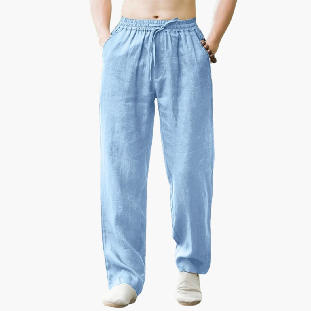 Weit geschnittene Sommerhose für Herren