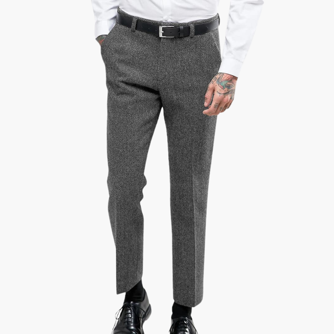 Vintage Slim Fit Hose für Herren