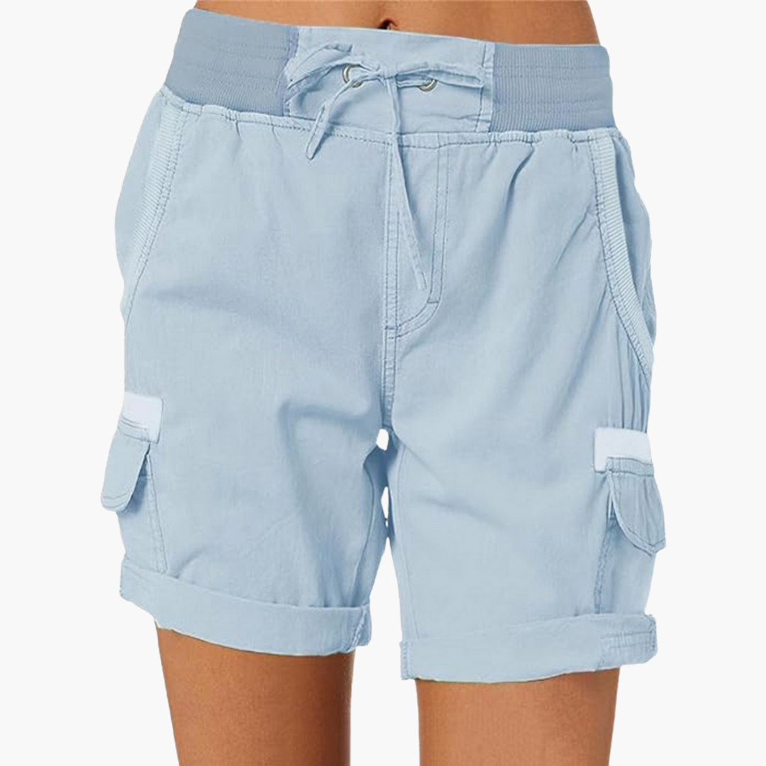Verstellbare Cargo Shorts für Damen