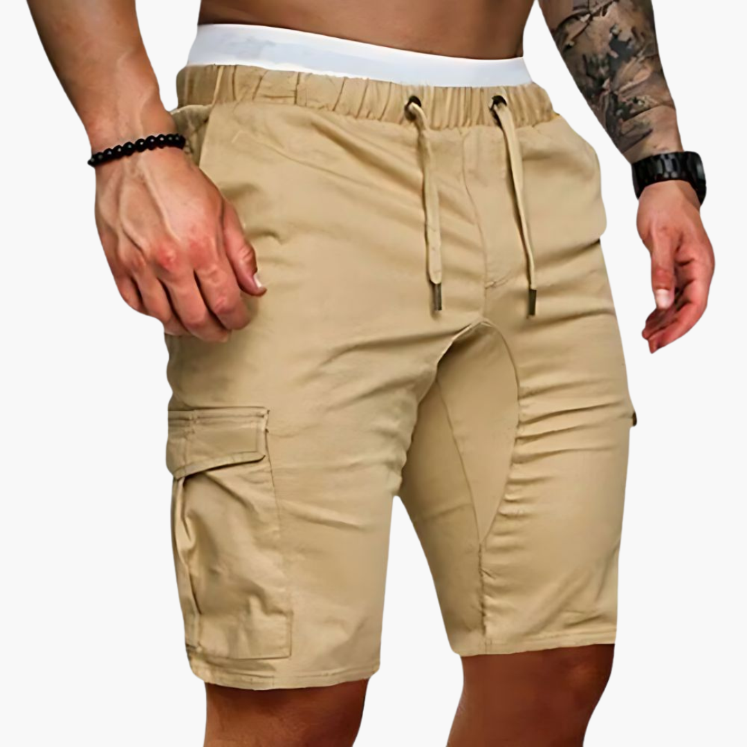 Knielange Cargo Shorts für Herren