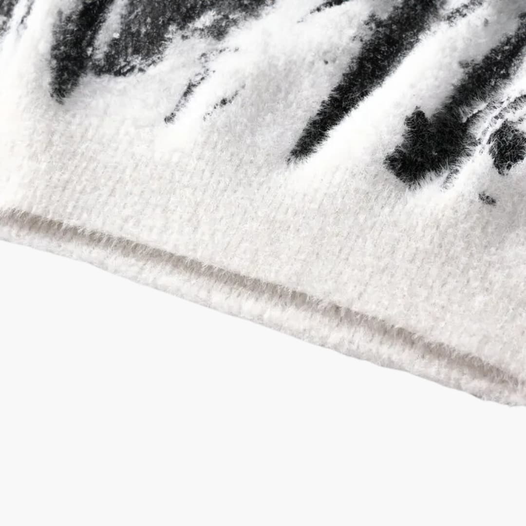 Pullover mit abstraktem Muster für Herren